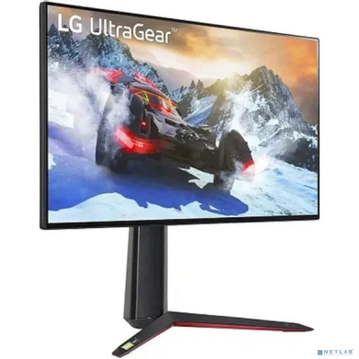 LCD LG 27'' 27GP95RP-B {IPS 3840x2160 160Hz 1ms 16:9 400cd 1000:1 2xHDMI DisplayPort 2xUSB MM HDR600 Pivot FreeSync G-Sync}