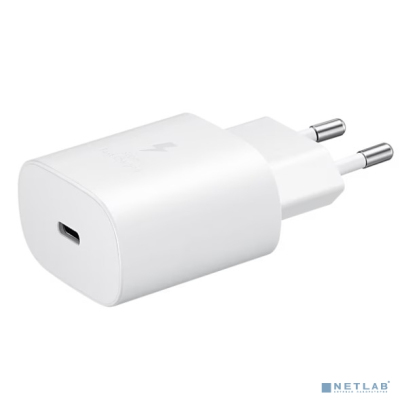 Сетевое зарядное устройство Samsung EP-TA800, 25 Вт, RU, черный (ep-ta800nwegeu)