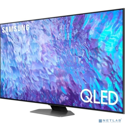 Samsung 65" QE65Q80CAUXRU Series черненое серебро {Ultra HD 100Hz DVB-T2 DVB-C DVB-S2 USB WiFi Smart TV (RUS)}