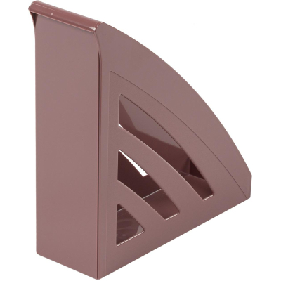 Лоток вертикальный Комус Ницца 90мм бордовый