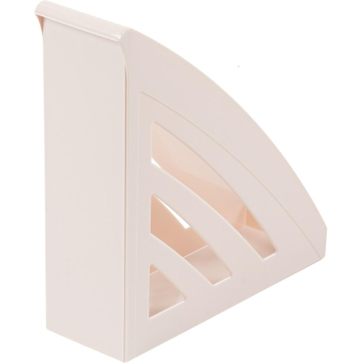 Лоток вертикальный Комус Ницца 90мм розовый