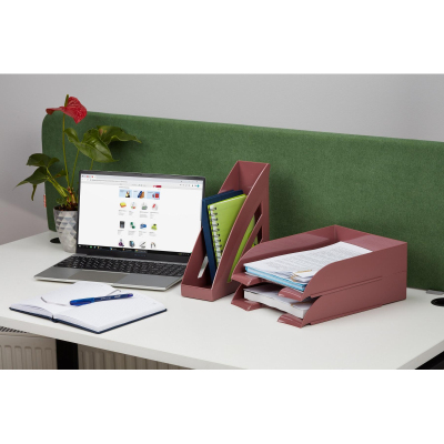 Лоток горизонтальный горизонтальный Комус Ницца бордовы