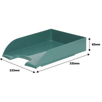 Лоток горизонтальный горизонтальный Комус Ницца зеленый