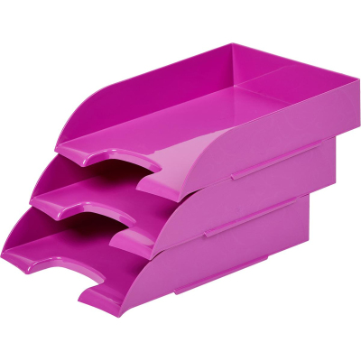 Лоток горизонтальный Комус Модерн фиолетовый ЛТ473АЕ