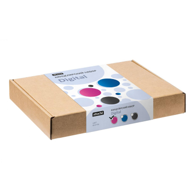 Набор канцелярский подарочный Attache Selection Digital розовый