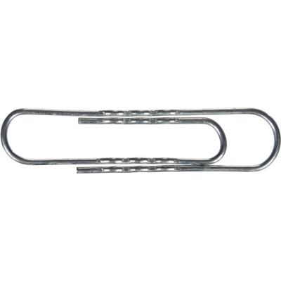 Скрепки Комус оцинкованные,50 мм, гофрированные, 50 шт/уп