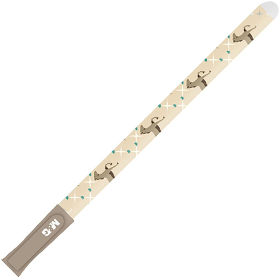 Ручка гелевая со стираемыми чернилами M&G Animal,д.ш.0,5мм, син, асс