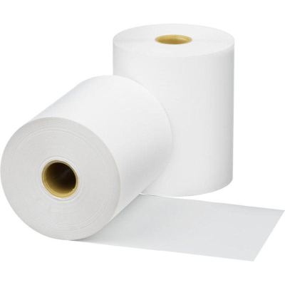 Ролики для касс 57 мм 25 м, вт. 12, т/б 44 гр/м2, 21 шт/упак (спайка)