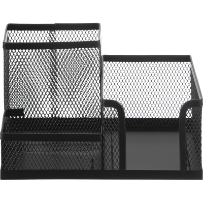Подставка-органайзер для канц принадлежностей Attache черная 185x93x102мм