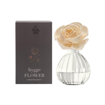 Аромадиффузор для дома Hygge Flower #3 Табак Бергамот 50м л , АР 100-405
