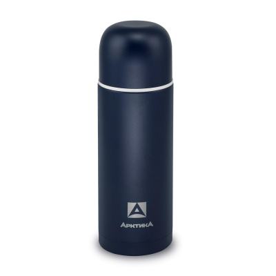 Термос д/напитк с узк горлом,глухой пробк,1л.с доп.чашкой,син,105-1000-BLT