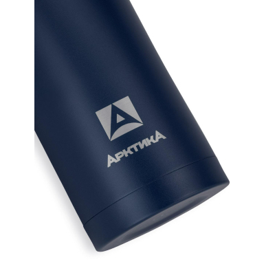 Термос д/напитк с узк горлом,глухой пробк,1л.с доп.чашкой,син,105-1000-BLT