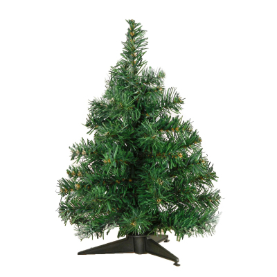 Елка искусственная настольная 30 см, без украшений 701414