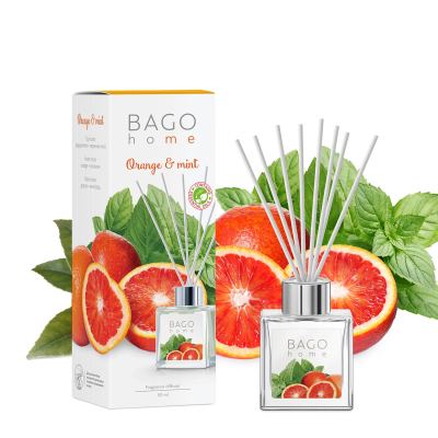 Аромадиффузор Апельсин с мятой мини-дифф. 50 мл., BGH0613