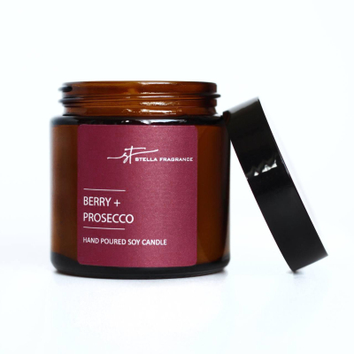 Свеча ароматическая BERRY + PROSECCO 90 г, SF0902