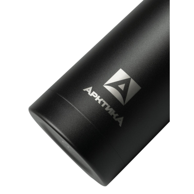 Термос с узким горлом д/напитков с глухой пробк,1л,черн песок,102-1000-BKT