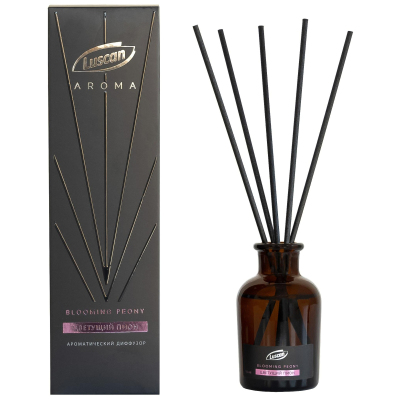 Аромадиффузор с палочками Luscan Цветущий пион 50 мл