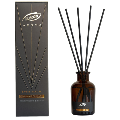 Аромадиффузор с палочками Luscan Нежный сандал 50 мл