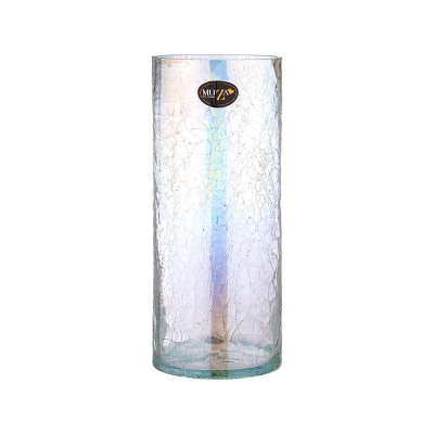 Ваза ЦИЛИНДР CRACLE WHITE ДИАМЕТР 14,6 СМ ВЫСОТА 35 СМ арт. 380-628