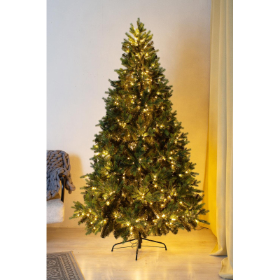 Елка искусственная комнатная световая Грацио Премиум 150 см(теп бел)156-181