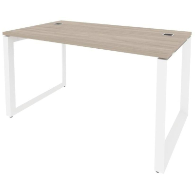 Стол ONIX DIRECT рук-ля на м/к O.MO-SRR-3.8 Ш1380 Дуб Аттик/белый