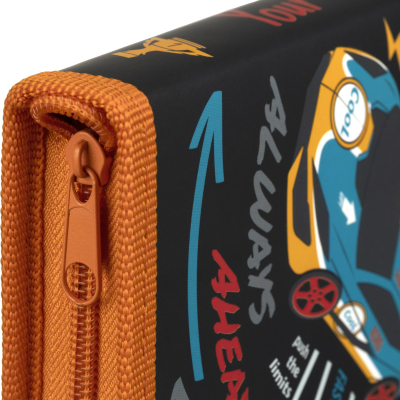 Пенал Комус Класс Your Speed ПКК 03-6, ламинат, софт тач,1отд., 190x110 мм