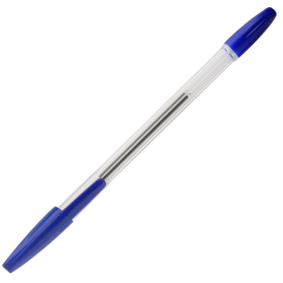 Ручка шариковая неавтомат. Attache Velex X лин0,5мм син прозр