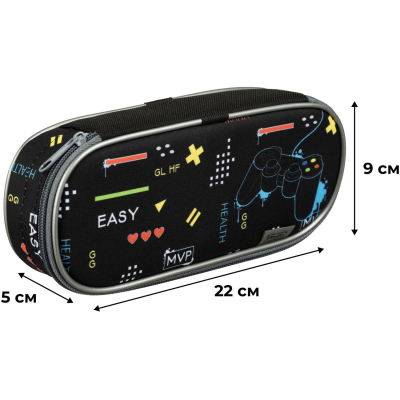 Пенал Комус Класс Джойстик , ткань, 220х90х50 мм, ПМК 37-20