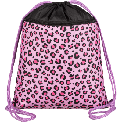 Мешок для обуви Комус Класс LEO Сереневый , 360х470 мм, карман, МО-26-2