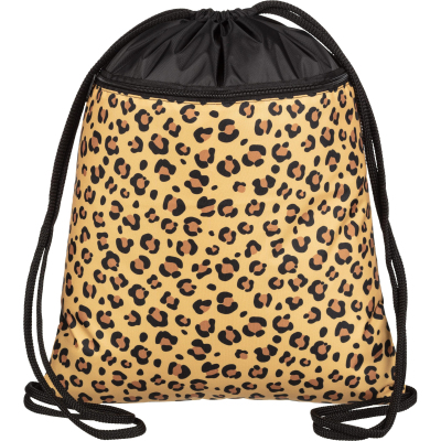 Мешок для обуви Комус Класс LEO бежевый , 360х470 мм, карман, МО-26-2