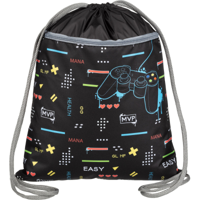 Мешок для обуви Комус Класс Джойстик, 360х470 мм, карман, МО-26-2