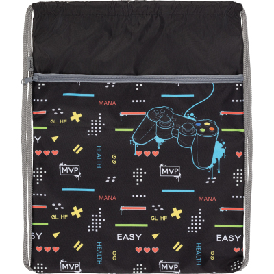 Мешок для обуви Комус Класс Джойстик, 360х470 мм, карман, МО-26-2