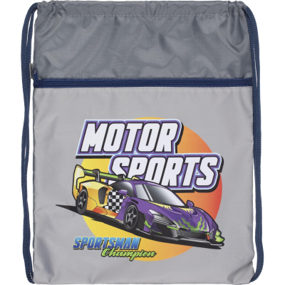 Мешок для обуви Комус Класс Motor Sports , 360х470 мм, карман, МО-26-2