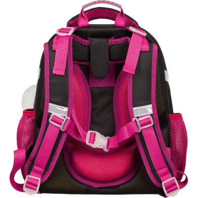 Ранец Комус Класс Basic Звездное небо , черный, 2 отд, эргоном спинка