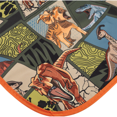 Фартук для труда Комус Класс Дино Комикс, нарукавники, 535x445 мм,ФН 41-20