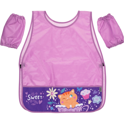 Фартук для труда Комус Класс Sweet, нарукавники, 570х480 мм,ФН 3-20