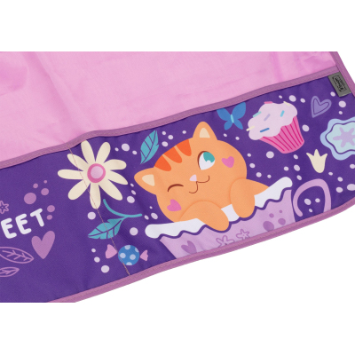 Фартук для труда Комус Класс Sweet, нарукавники, 570х480 мм,ФН 3-20