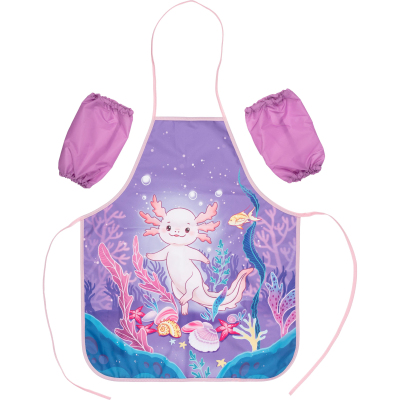 Фартук для труда Комус Класс Аксолотль, нарукавники, 535x445 мм,ФН 41-20