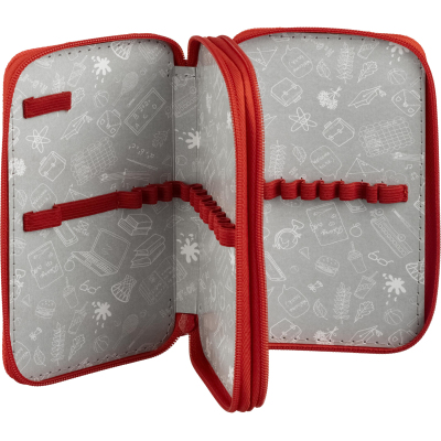 Пенал Комус Класс Urban Moto ПКТ 11-20, ткань, 2 отд., 190х110 мм