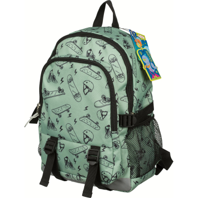 Рюкзак Комус Класс Скейт, зеленый