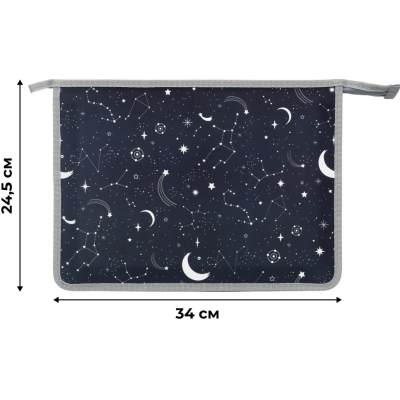 Папка для тетрадей Комус Класс Месяц А4,молн.,пласт