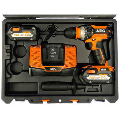 Дрель бесщеточная аккумуляторная AEG BSB18CBLLI-502C 4935459396