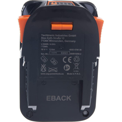 Аккумулятор AEG L1840S 4935478636