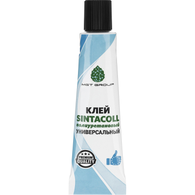 Клей универсальный для обуви, кожи, пластика Sintacoll, 30 мл