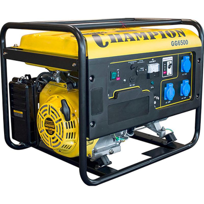 Генератор бензиновый CHAMPION 5,0 кВт (GG6500)