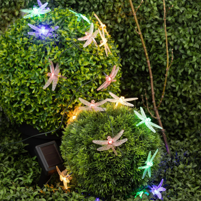 Электрогирлянда сад.Стрекоза н/солн.бат,ERASF22-16ЭРА,20LED,5,8м,Б0053365