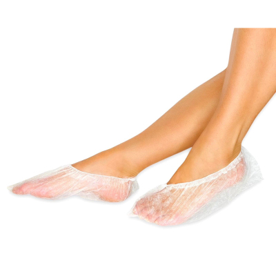 Бахилы стандарт(С) МСП20С, M в брикете, бел, 50 пар/уп