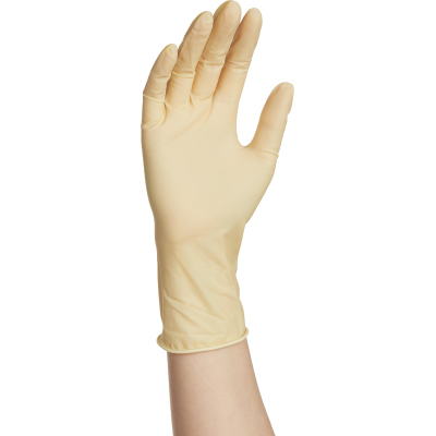 Мед.смотров. перчатки латекс., нестер., н/о, тек. Dermagrip Classic(L) 50 п