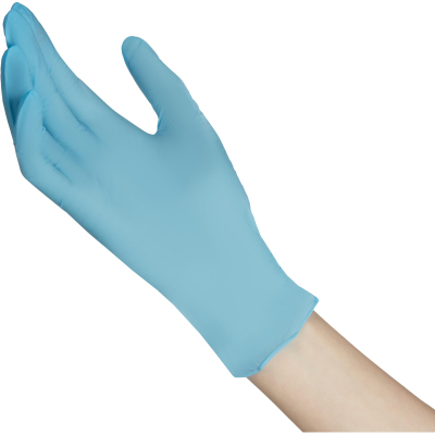 Перчатки нитрил., н/с, н/о, TG (XL) голубые 100 пар/уп