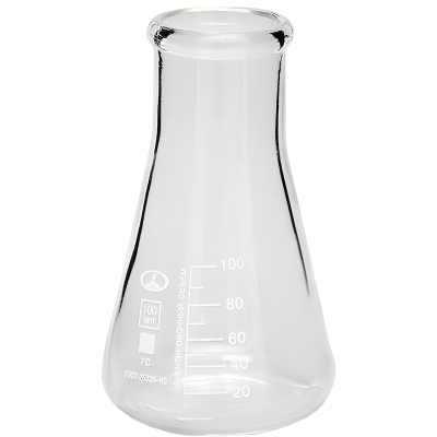 Колба коническая Кн-2-100-34 с делен. 10000838, 12шт/уп